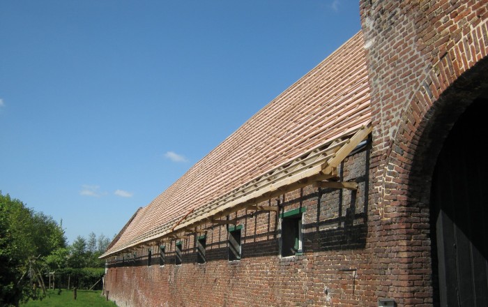 Aanleg hellend dak particuliere woning