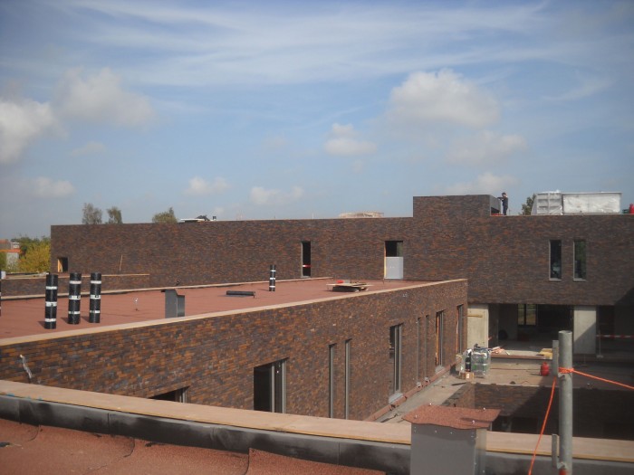 Renovatie plat dak kantoorruimte