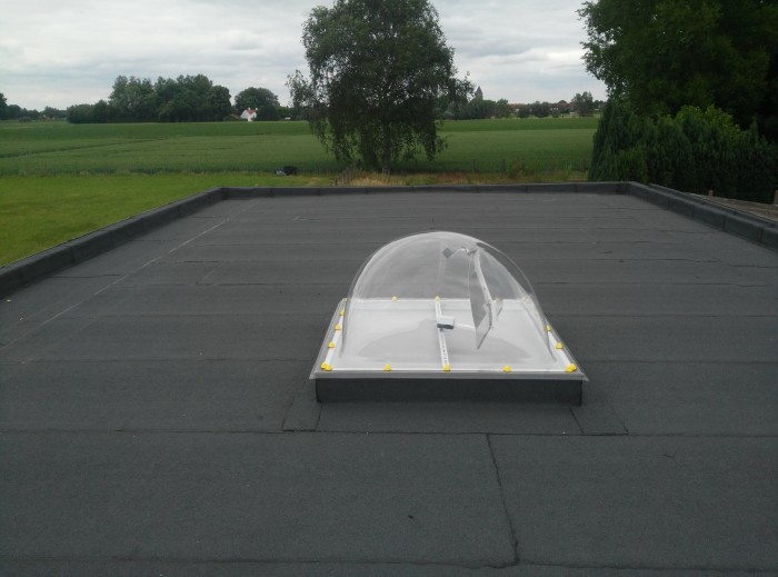 Lichtkoepel moderne woning
