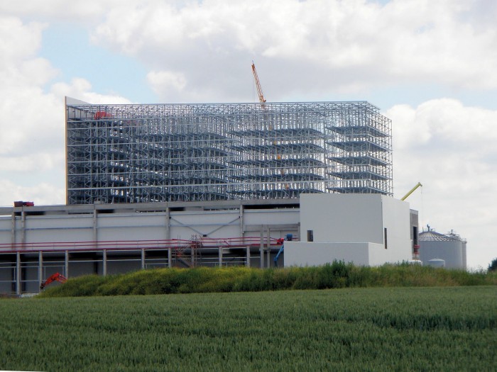 Dakaanleg appartementsblok