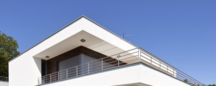 Aanleg plat dak villa